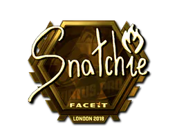 Sticker snatchie (Gold) | London 2018 - Preço e onde comprar no CS2