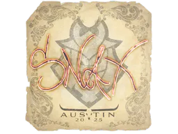 Sticker Snax | Austin 2025 - Preço e onde comprar no CS2