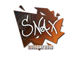 Sticker Snax | Cologne 2016 - Preço e onde comprar no CS2