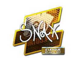 Sticker Snax (Foil) | Atlanta 2017 - Preço e onde comprar no CS2