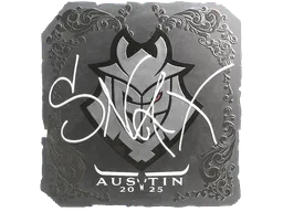 Sticker Snax (Foil) | Austin 2025 - Preço e onde comprar no CS2