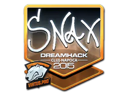 Sticker Snax (Foil) | Cluj-Napoca 2015 - Preço e onde comprar no CS2