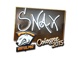 Sticker Snax (Foil) | Cologne 2015 - Preço e onde comprar no CS2