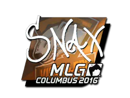 Sticker Snax (Foil) | MLG Columbus 2016 - Preço e onde comprar no CS2