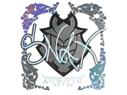 Sticker Snax (Holo) | Austin 2025 - Preço e onde comprar no CS2