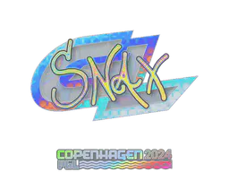 Sticker Snax (Holo) | Copenhagen 2024 - Preço e onde comprar no CS2