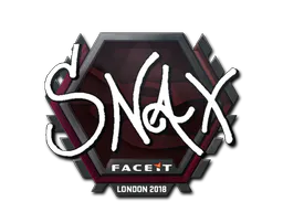Sticker Snax | London 2018 - Preço e onde comprar no CS2