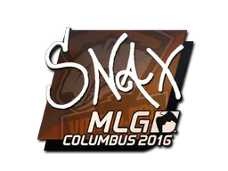 Sticker Snax | MLG Columbus 2016 - Preço e onde comprar no CS2