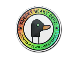 Sticker Sneaky Beaky Dept. (Holo) - Preço e onde comprar no CS2