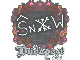 Sticker snow | Budapest 2025 - Preço e onde comprar no CS2