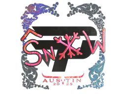 Sticker snow (Holo) | Austin 2025 - Preço e onde comprar no CS2