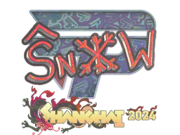 Sticker snow (Holo) | Shanghai 2024 - Preço e onde comprar no CS2