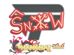 Sticker snow | Shanghai 2024 - Preço e onde comprar no CS2