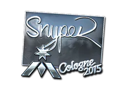 Sticker SnypeR (Foil) | Cologne 2015 - Preço e onde comprar no CS2