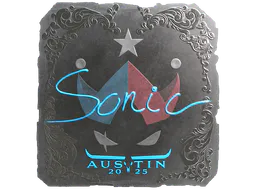Sticker Sonic (Foil) | Austin 2025 - Preço e onde comprar no CS2