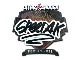 Sticker speed4k (Foil) | Berlin 2019 - Preço e onde comprar no CS2