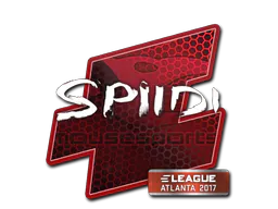 Sticker Spiidi | Atlanta 2017 - Preço e onde comprar no CS2