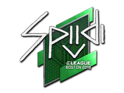 Sticker Spiidi | Boston 2018 - Preço e onde comprar no CS2