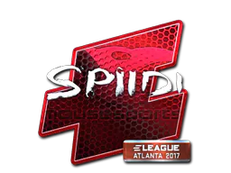 Sticker Spiidi (Foil) | Atlanta 2017 - Preço e onde comprar no CS2