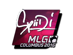 Sticker Spiidi (Foil) | MLG Columbus 2016 - Preço e onde comprar no CS2