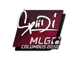 Sticker Spiidi | MLG Columbus 2016 - Preço e onde comprar no CS2