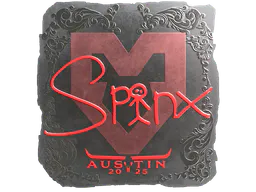 Sticker Spinx (Foil) | Austin 2025 - Preço e onde comprar no CS2