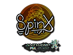 Sticker Spinx (Glitter) | Antwerp 2022 - Preço e onde comprar no CS2