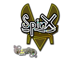 Sticker Spinx (Glitter) | Paris 2023 - Preço e onde comprar no CS2