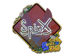 Sticker Spinx (Glitter) | Rio 2022 - Preço e onde comprar no CS2