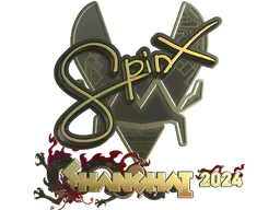 Sticker Spinx (Gold) | Shanghai 2024 - Preço e onde comprar no CS2