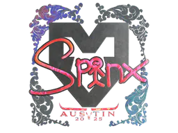 Sticker Spinx (Holo) | Austin 2025 - Preço e onde comprar no CS2