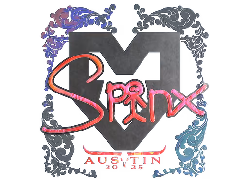 Sticker Spinx (Holo) | Austin 2025 - Preço e onde comprar no CS2