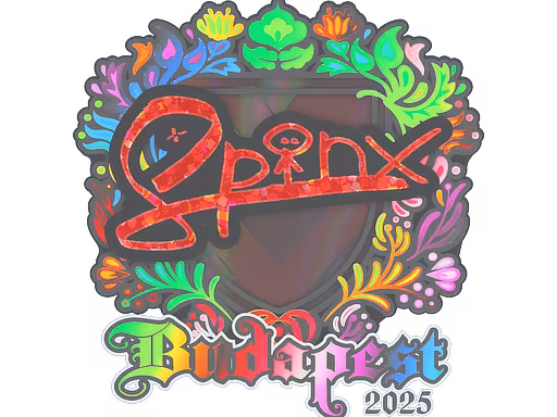 Sticker Spinx (Holo) | Budapest 2025 - Preço e onde comprar no CS2