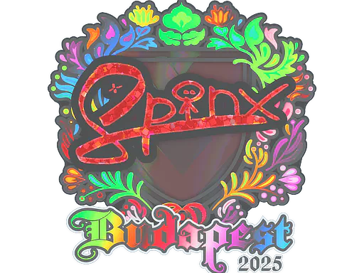Sticker Spinx (Holo) | Budapest 2025 - Preço e onde comprar no CS2