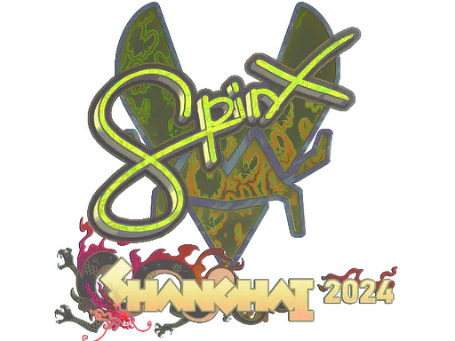 Sticker Spinx (Holo) | Shanghai 2024 - Preço e onde comprar no CS2
