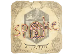 Sticker spooke | Austin 2025 - Preço e onde comprar no CS2