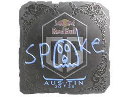 Sticker spooke (Foil) | Austin 2025 - Preço e onde comprar no CS2