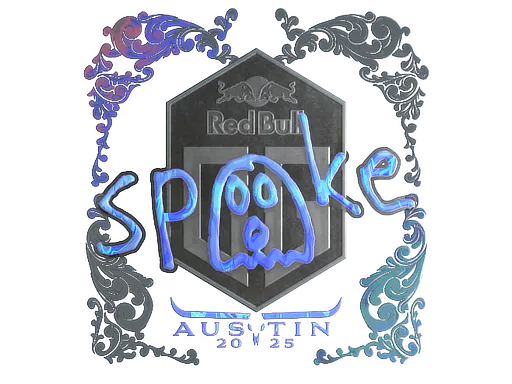 Sticker spooke (Holo) | Austin 2025 - Preço e onde comprar no CS2