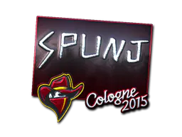Sticker SPUNJ (Foil) | Cologne 2015 - Preço e onde comprar no CS2