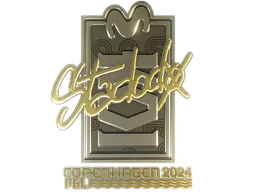 Sticker stadodo (Gold) | Copenhagen 2024 - Preço e onde comprar no CS2