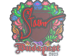 Sticker Staehr (Embroidered) | Budapest 2025 - Preço e onde comprar no CS2