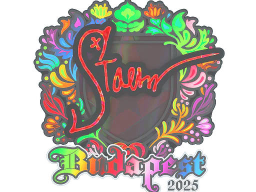 Sticker Staehr (Holo) | Budapest 2025 - Preço e onde comprar no CS2