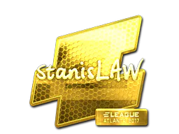 Sticker stanislaw (Gold) | Atlanta 2017 - Preço e onde comprar no CS2