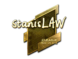 Sticker stanislaw (Gold) | Boston 2018 - Preço e onde comprar no CS2