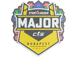 Sticker StarLadder (Embroidered) | Budapest 2025 - Preço e onde comprar no CS2