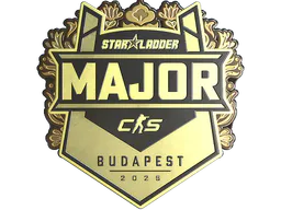 Sticker StarLadder (Gold) | Budapest 2025 - Preço e onde comprar no CS2