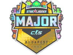 Sticker StarLadder (Holo) | Budapest 2025 - Preço e onde comprar no CS2