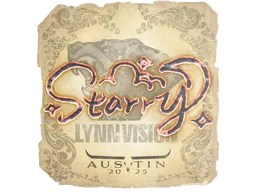 Sticker Starry | Austin 2025 - Preço e onde comprar no CS2