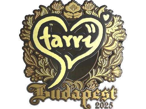 Sticker Starry (Gold) | Budapest 2025 - Preço e onde comprar no CS2