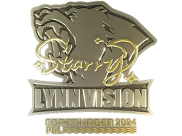 Sticker Starry (Gold) | Copenhagen 2024 - Preço e onde comprar no CS2